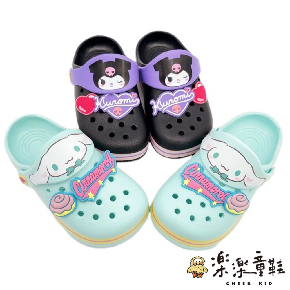 【斷碼出清不退不換】日本限定正版授權三麗鷗洞洞鞋-圖片-1