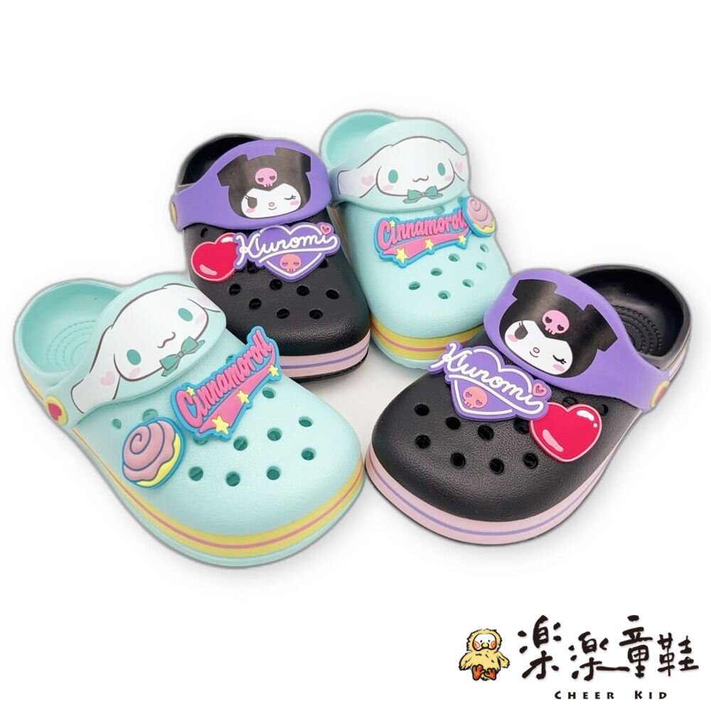 【斷碼出清不退不換】日本限定正版授權三麗鷗洞洞鞋-圖片-7