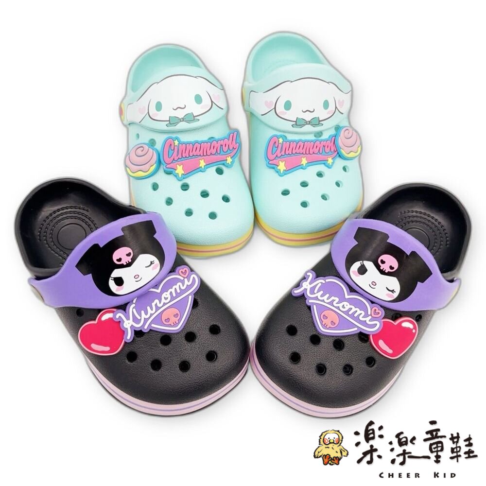 K147-【斷碼出清不退不換】日本限定正版授權三麗鷗洞洞鞋