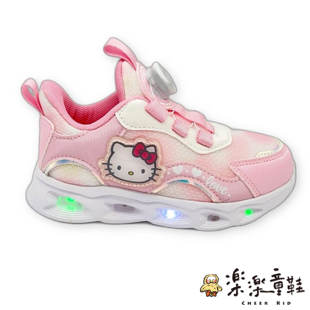 K148-2-【斷碼出清特價不退不換!!】HELLOKITTY電燈鞋