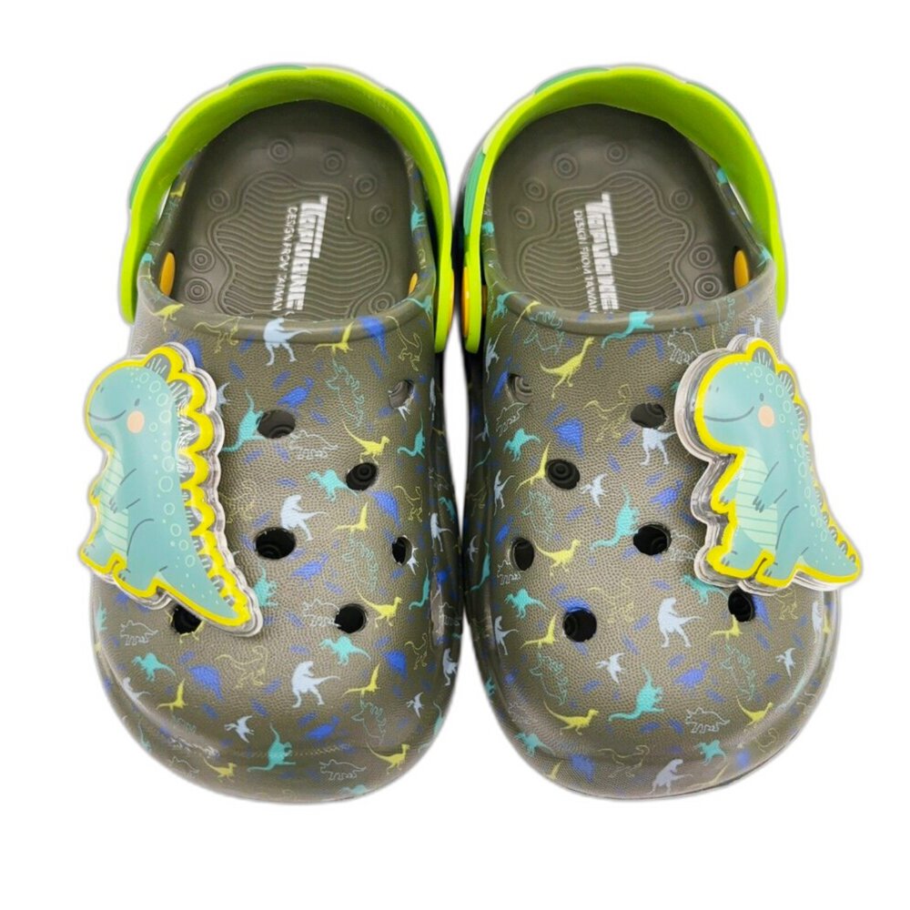 K177-2-可愛恐龍造型電燈涼鞋