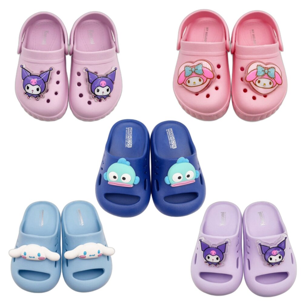 K179-0-MIT三麗鷗電燈涼拖鞋 多款可選