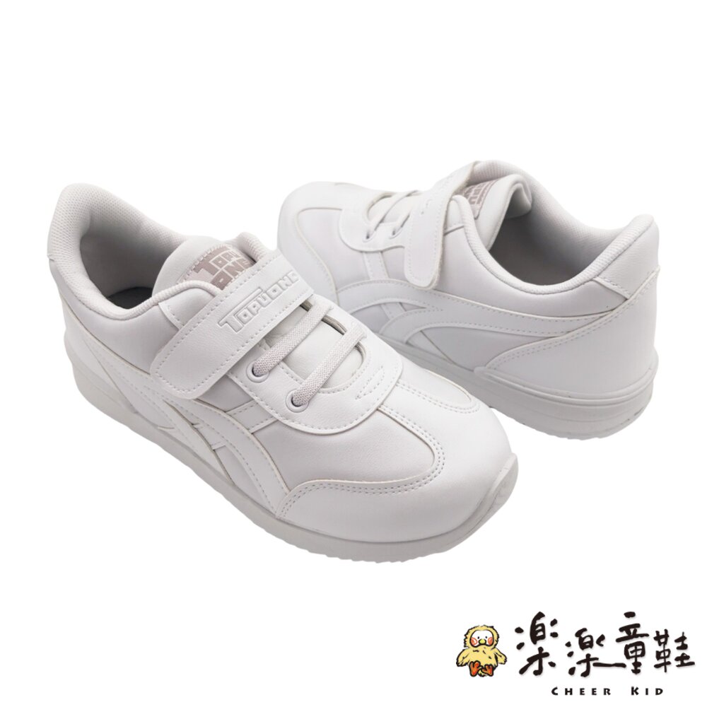 台灣製素面上學純白布鞋-圖片-4