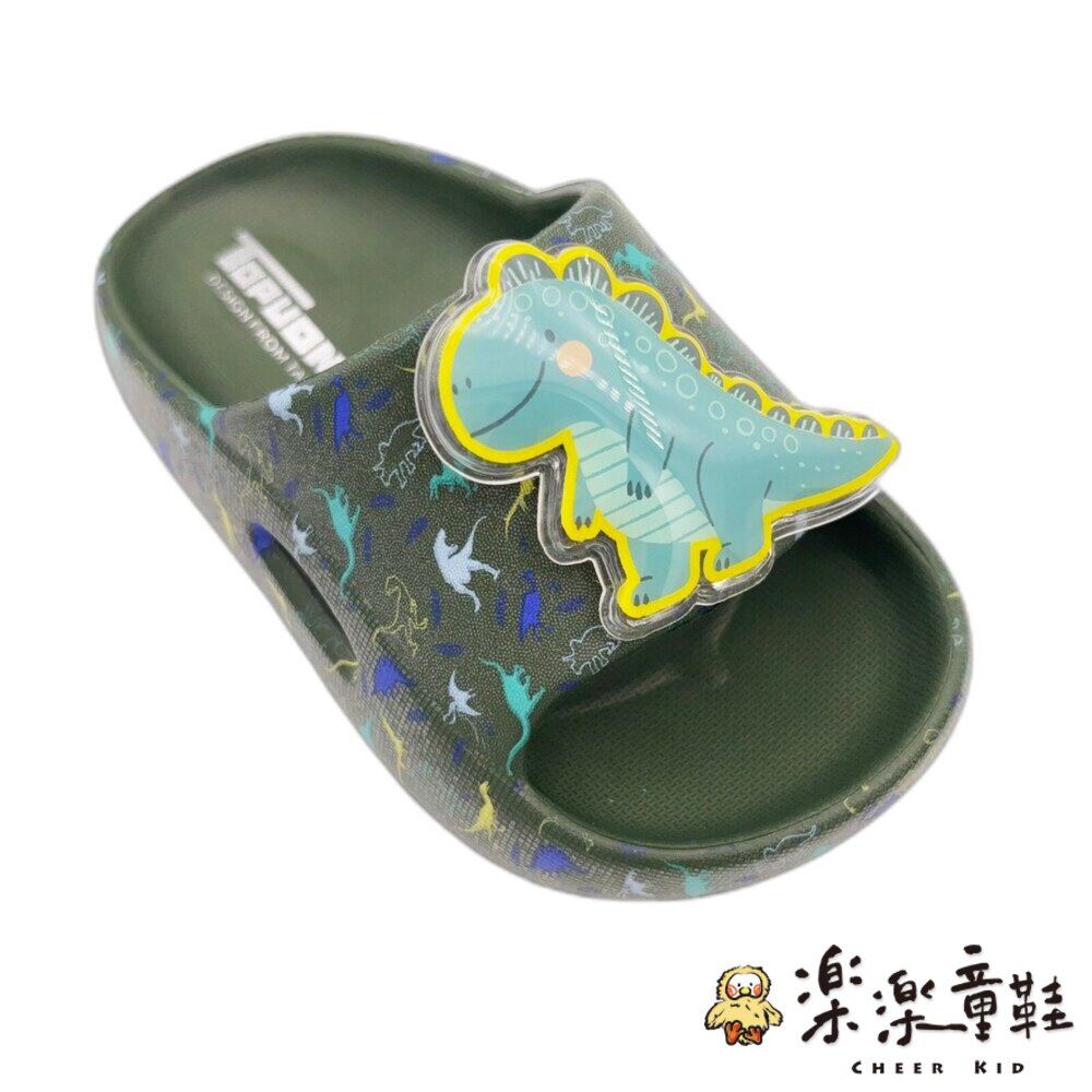 男童電燈防滑拖鞋-圖片-1