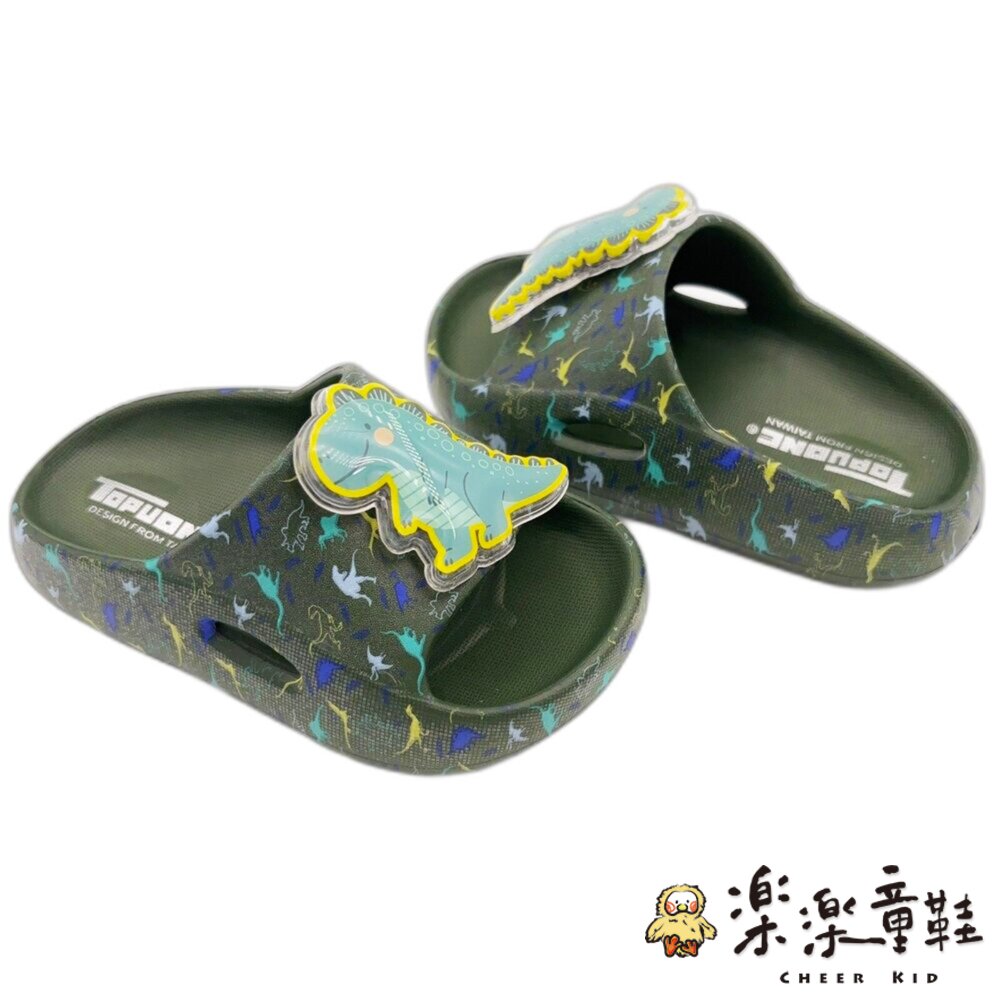 男童電燈防滑拖鞋-圖片-4