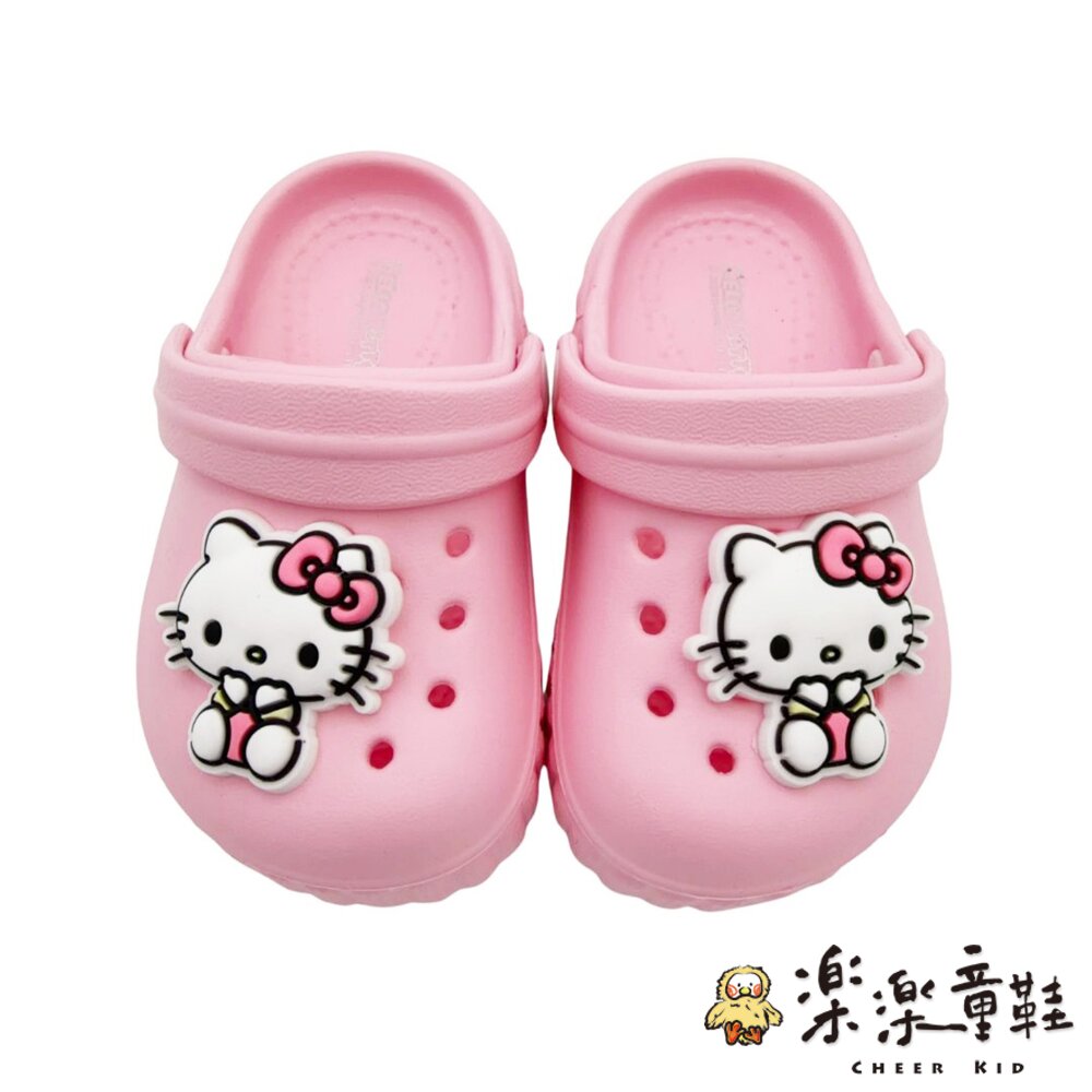 K198-1-台灣製三麗鷗KITTY洞洞鞋