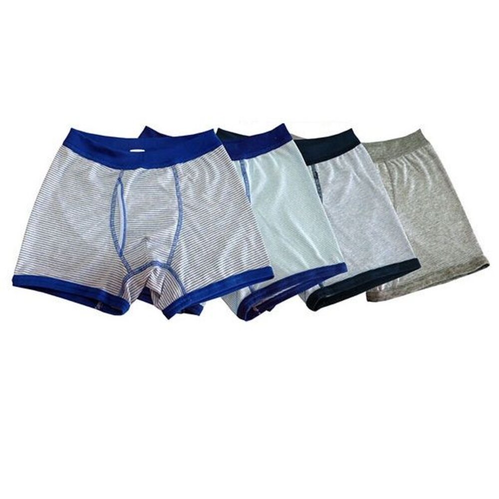 L001-台灣製男大童青少年四角內褲-一組4入
