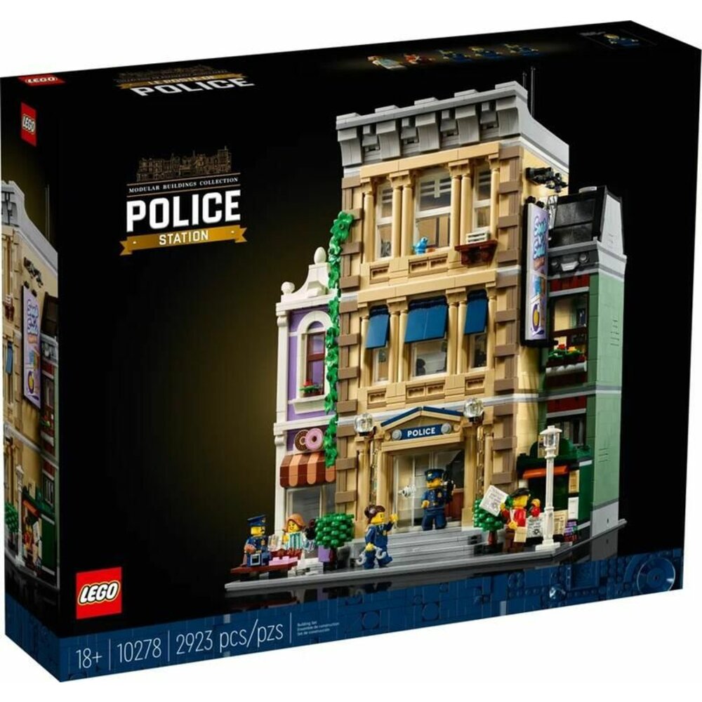 LEGO-10278-LEGO 10278 - 樂高警察局 街景系列 Police Station