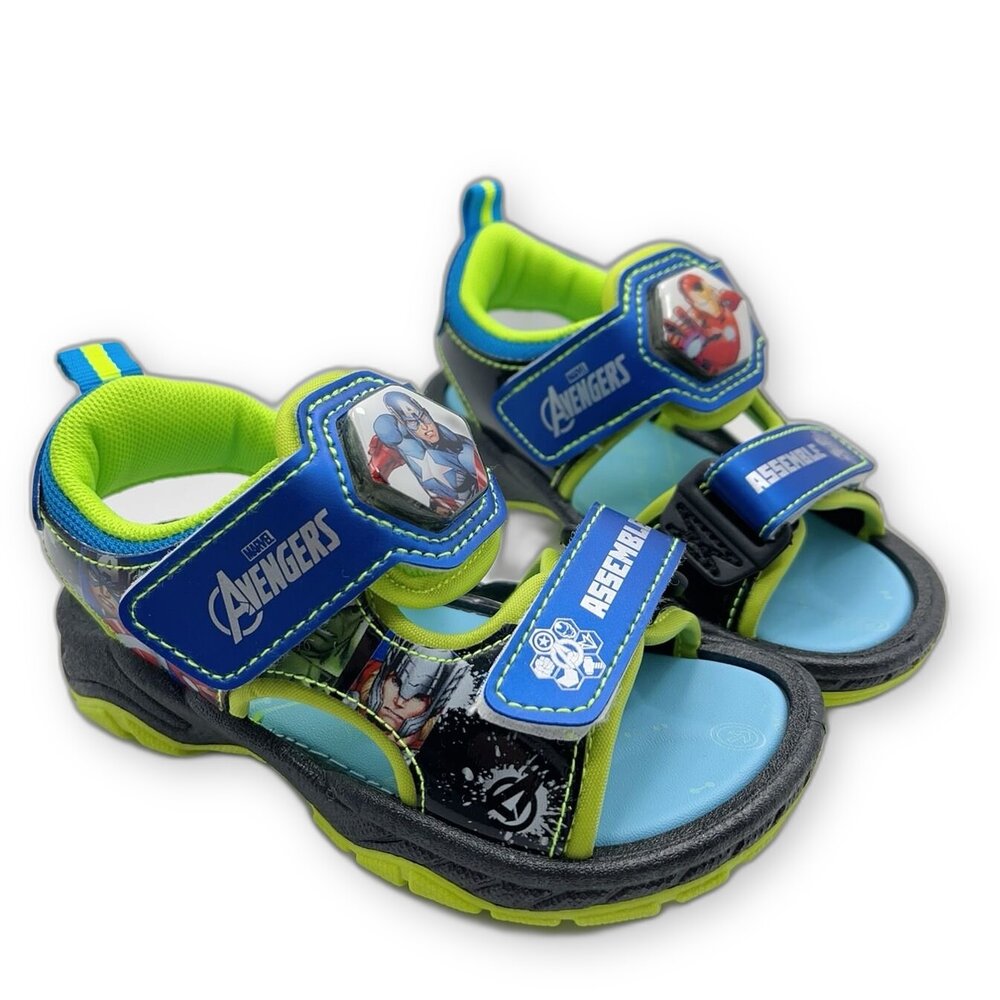 MN114-台灣製復仇者聯盟電燈涼鞋