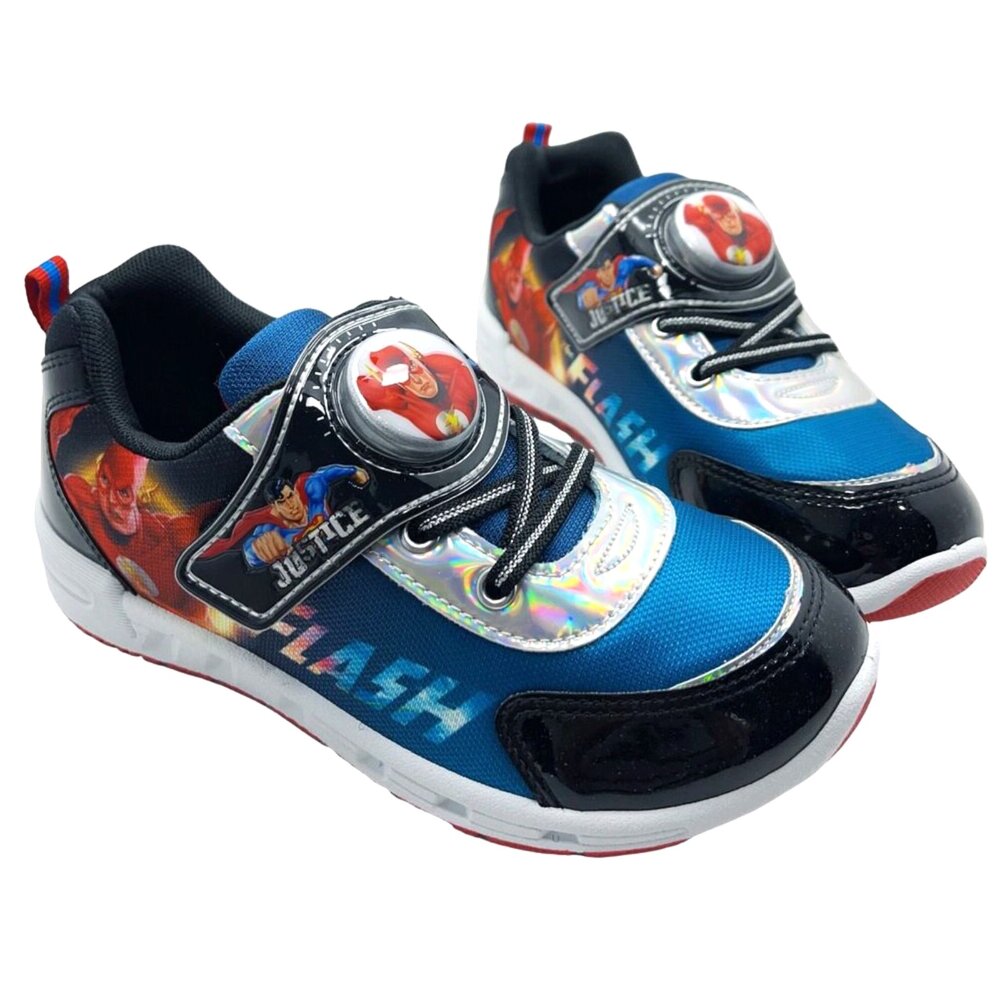 MN133-【限量特價!!】台灣製DC正義聯盟酷炫燈鞋