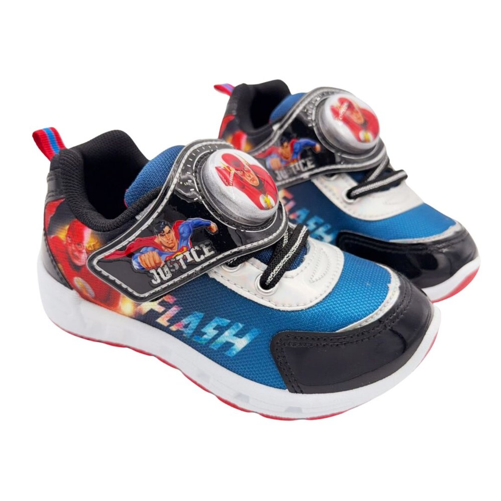 MN133-【限量特價!!】台灣製DC正義聯盟酷炫燈鞋