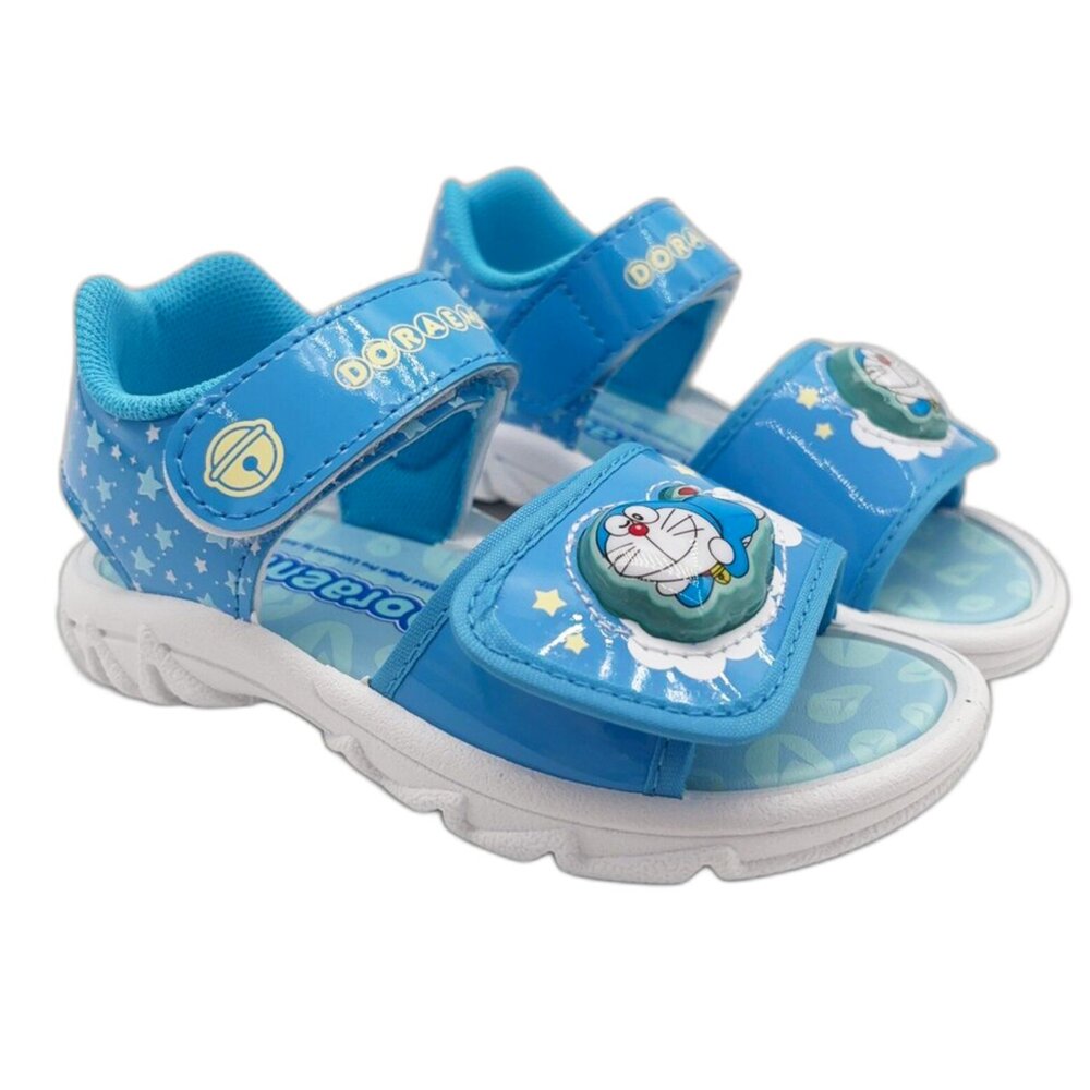 MN161-台灣製哆啦A夢電燈涼鞋