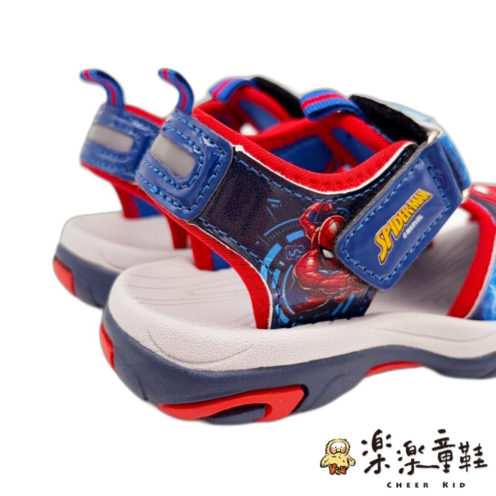 【限量特價!!】蜘蛛人電燈護趾涼鞋-圖片-5