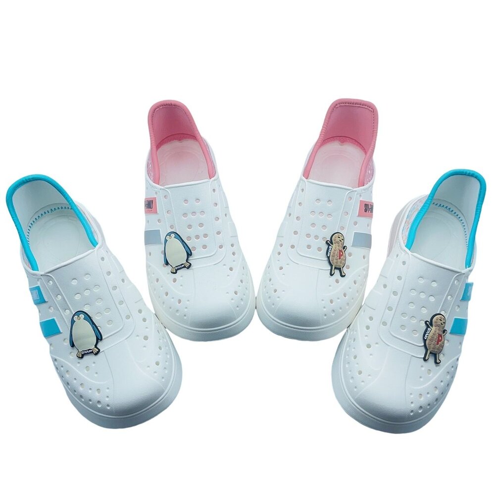 N008-【斷碼出清不退不換】MIT間諜家家酒兒童洞洞鞋