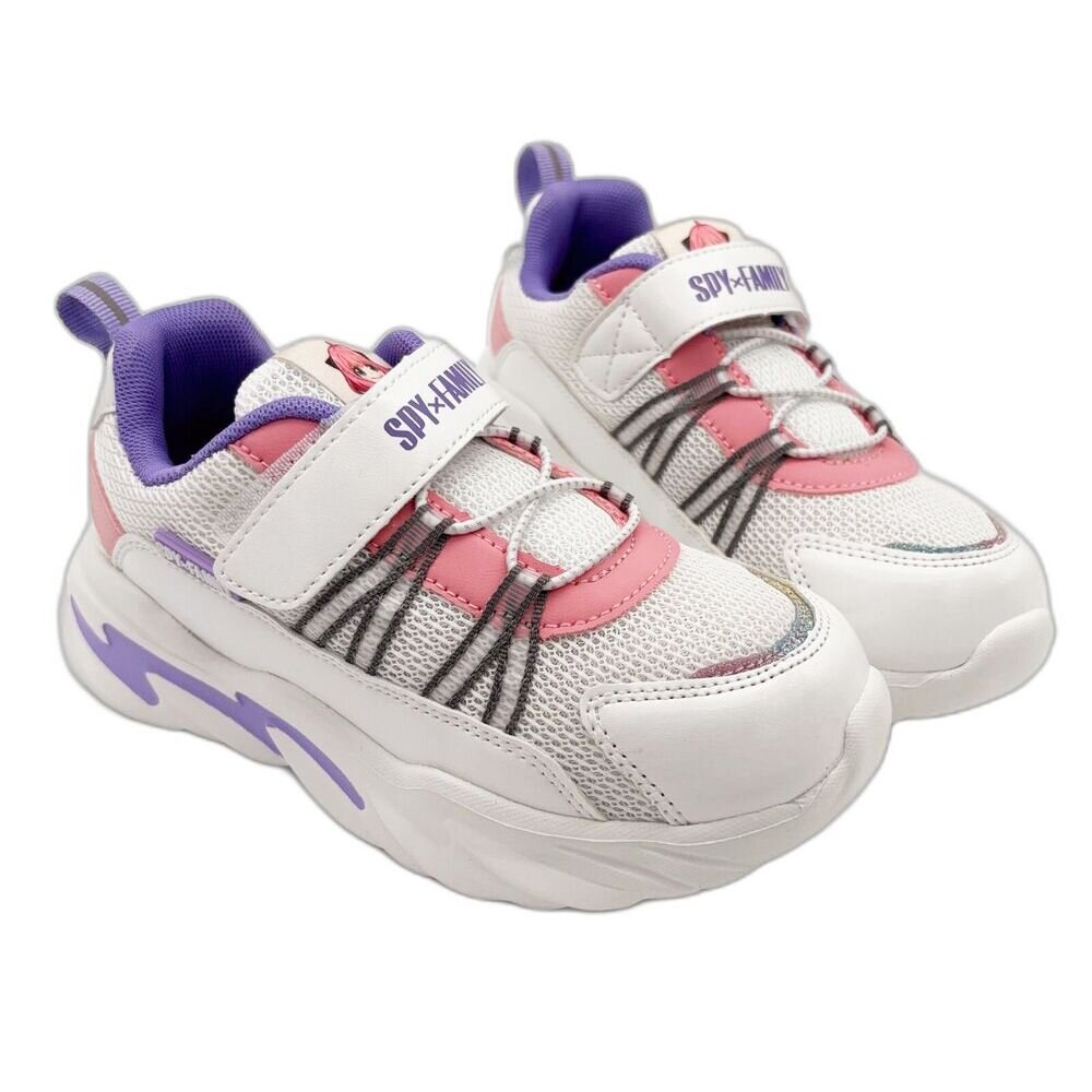 N015-1-可愛卡通魔鬼氈運動鞋