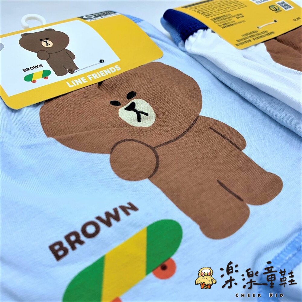 台灣製熊大四角內褲-4入-圖片-2