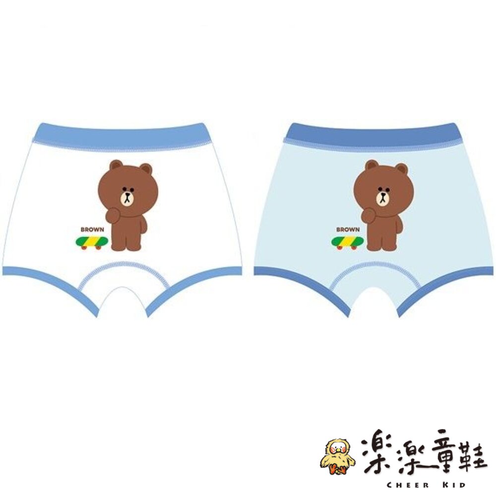台灣製熊大四角內褲-4入