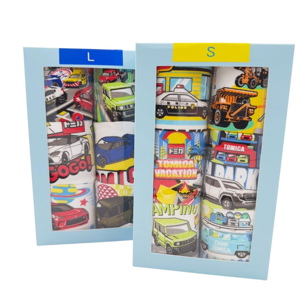 P050-4-台灣製男童卡通三角內褲-6入組