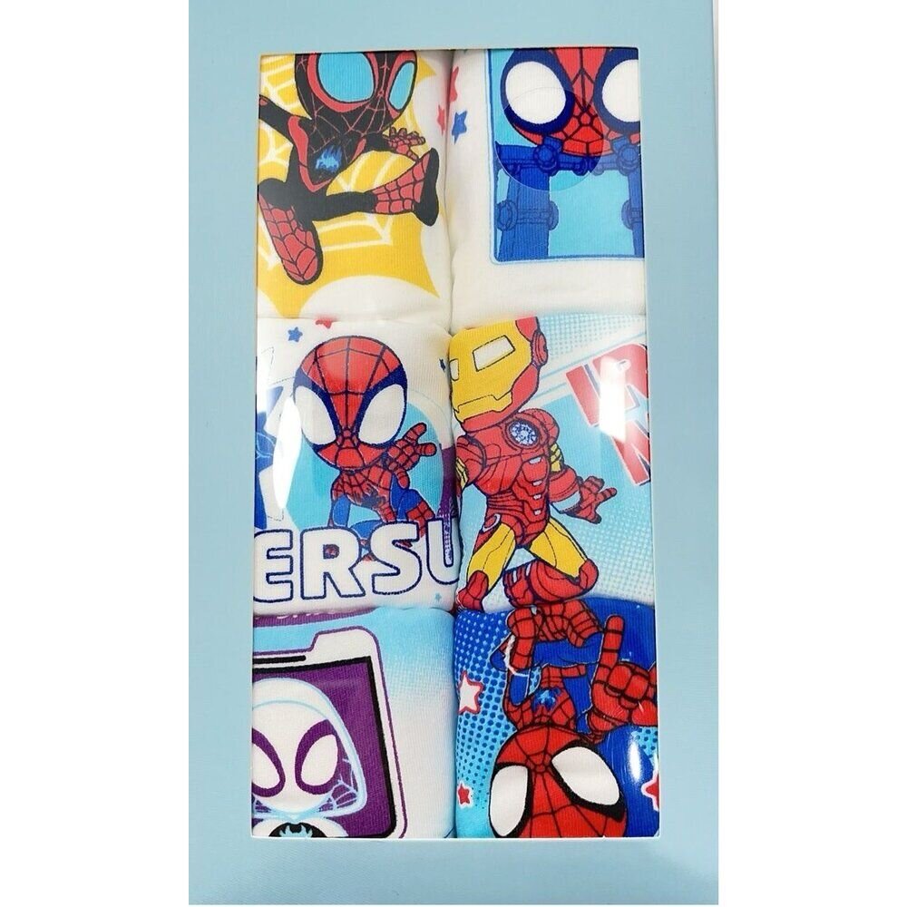 P050-5-台灣製男童三角內褲(6入)-蜘蛛人款