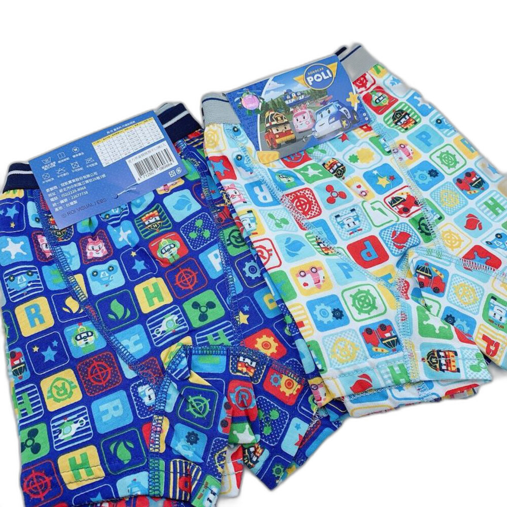 P060-4-台灣製救援小隊四角內褲-4入