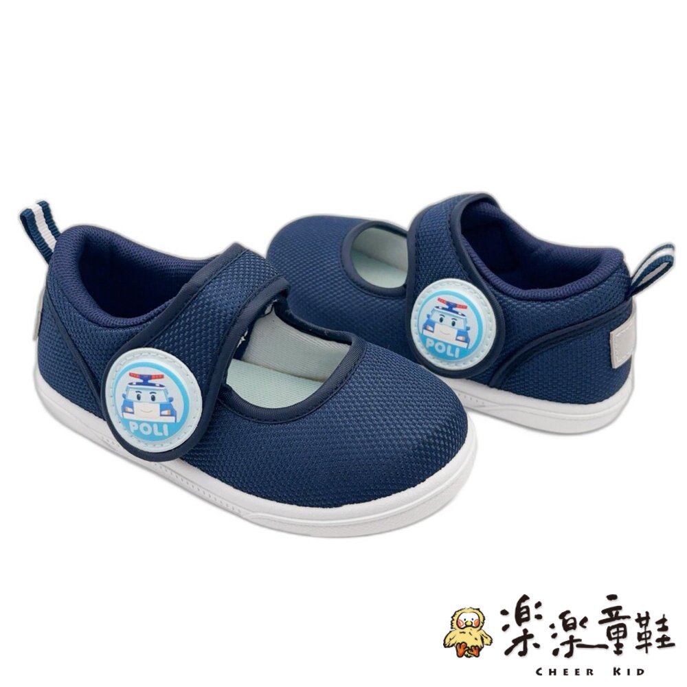 台灣製POLI休閒鞋-藍色-圖片-4