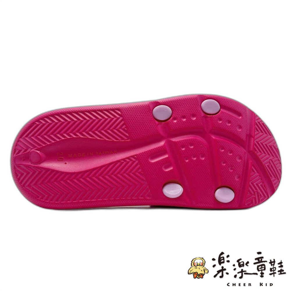 【限量特價!!】台灣製天竺鼠車車拖鞋-粉紅-圖片-2
