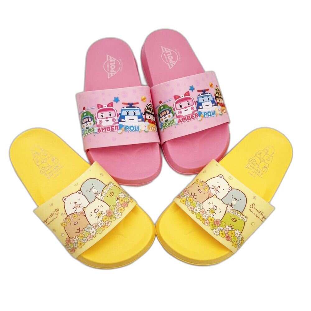 P077-1-【限量特價!!】台灣製卡通拖鞋 安寶 角落生物