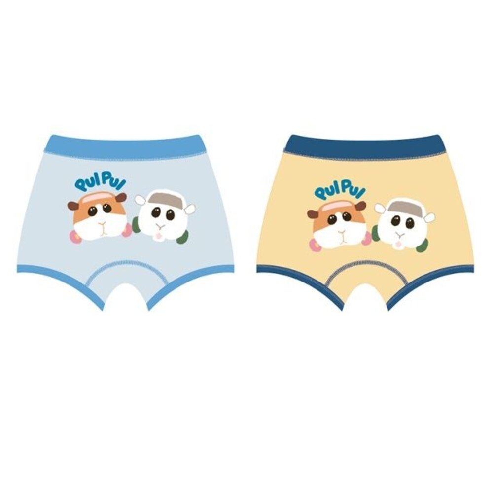 P080-台灣製天竺鼠車車四角內褲-4入