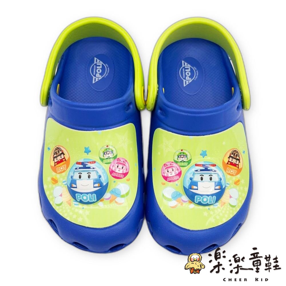 【斷碼出清不退不換】台灣製波力POLI電燈布希鞋