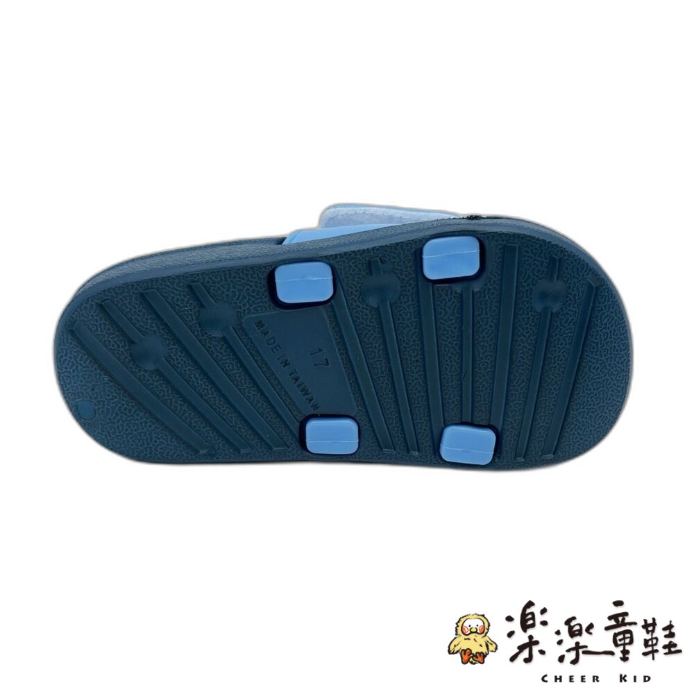【限量特價!!】台灣製波力POLI拖鞋-藍色-圖片-2