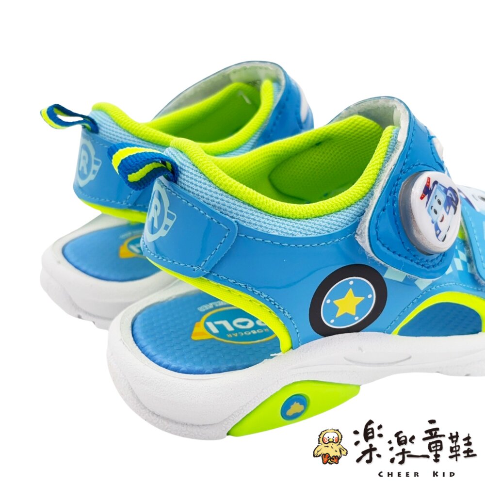 【限量特價!!】台灣製波力救援小隊電燈涼鞋-波力款-圖片-5