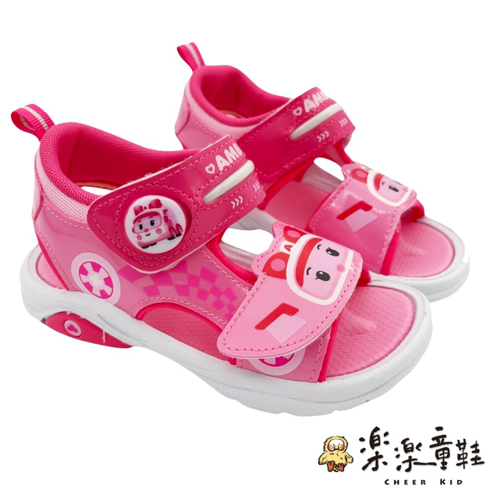 台灣製波力救援小隊電燈涼鞋-安寶 另有兩色可選 封面照片