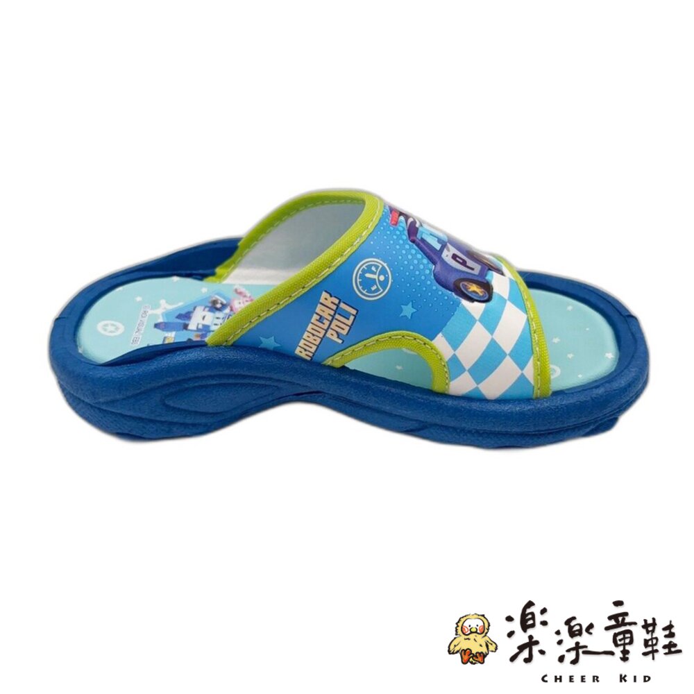 【限量特價!!】波力Poli兒童拖鞋-圖片-1