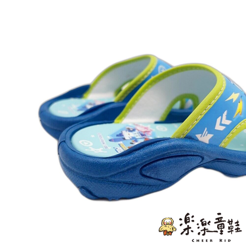 【限量特價!!】波力Poli兒童拖鞋-圖片-3