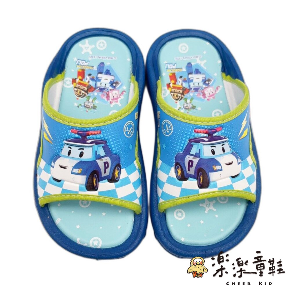 【限量特價!!】波力Poli兒童拖鞋 封面照片