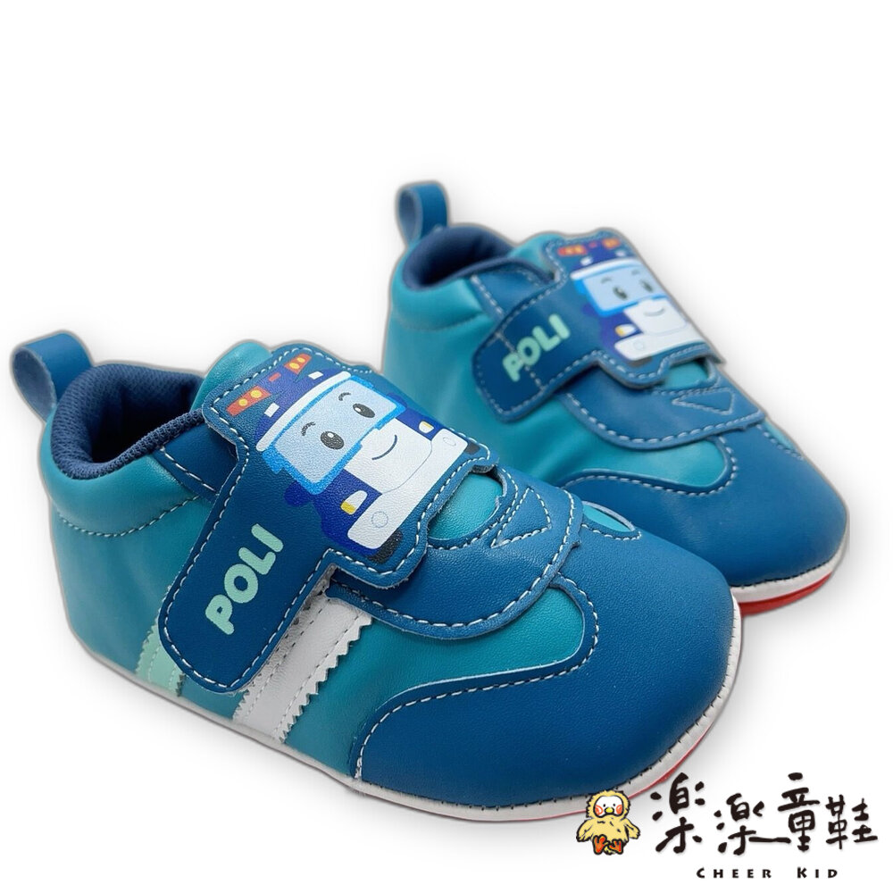 P117-2-【斷碼出清特價不退不換!!】救援小英雄波力學步鞋