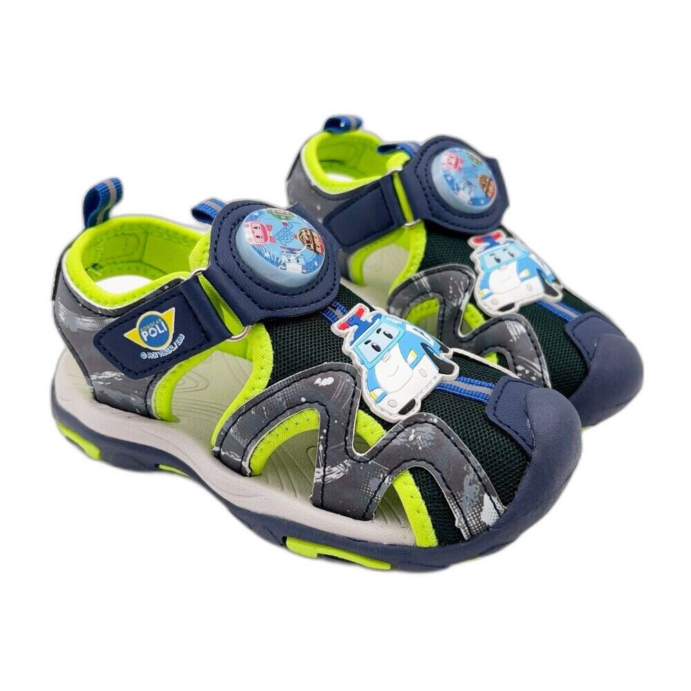 P124-救援小英雄波力電燈涼鞋