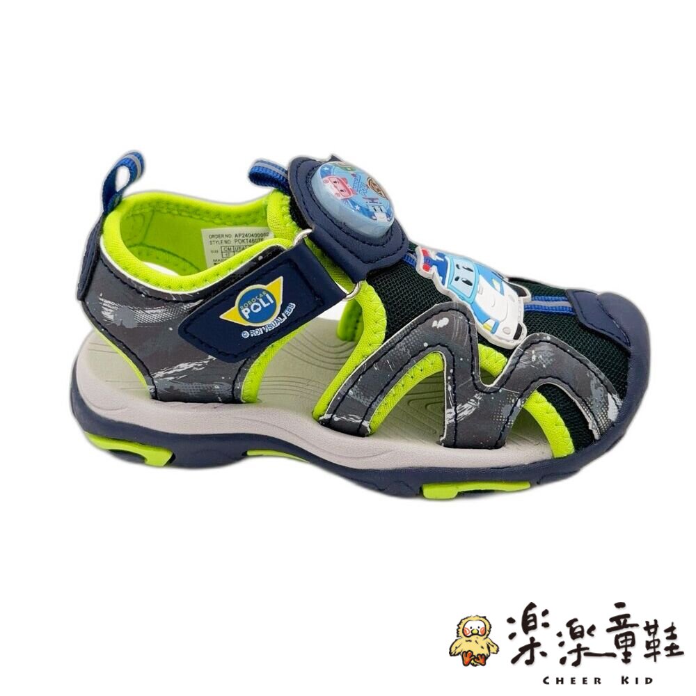 救援小英雄波力電燈涼鞋-圖片-2