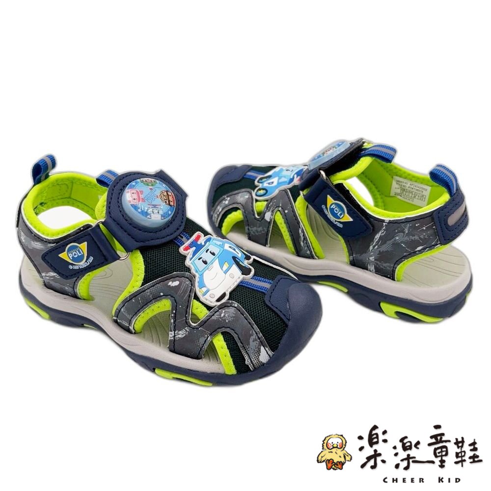 救援小英雄波力電燈涼鞋-圖片-4