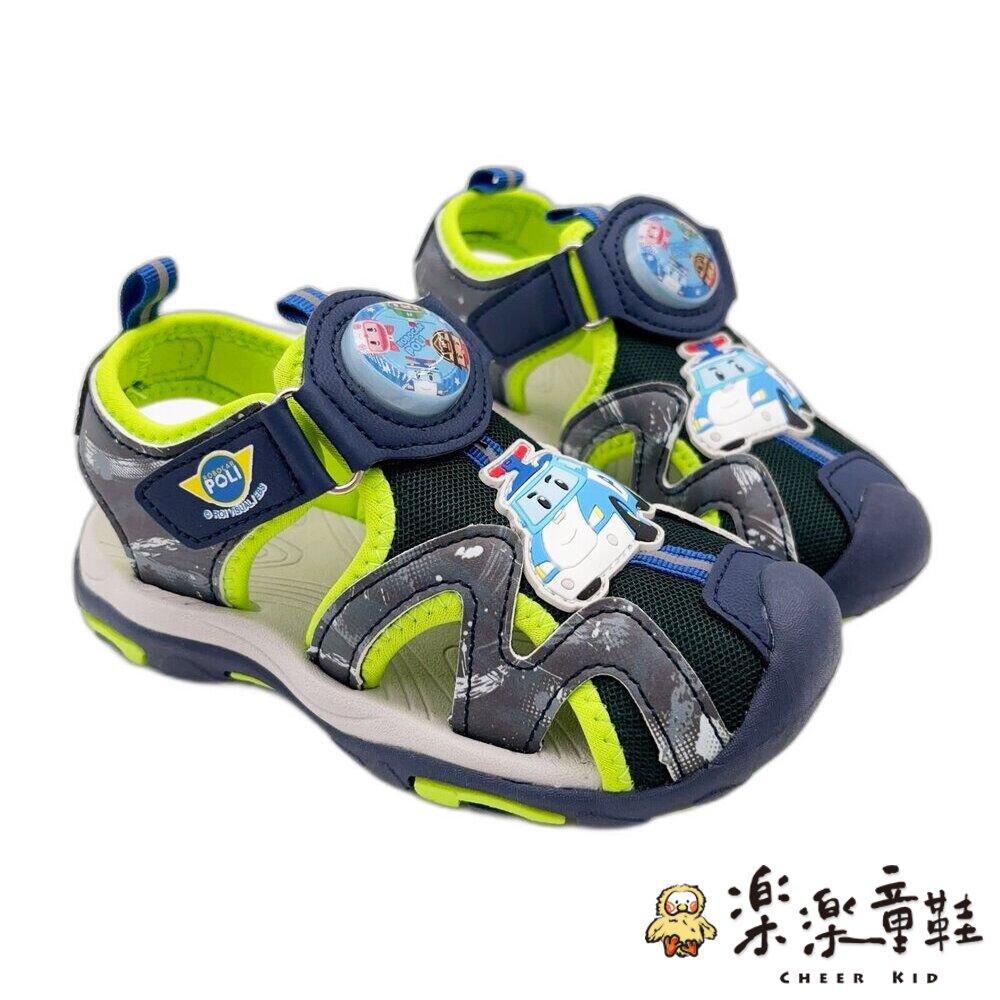 救援小英雄波力電燈涼鞋