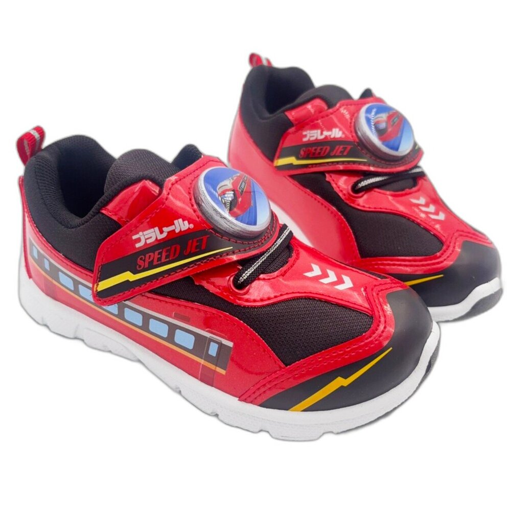 P128-台灣製PLARAIL鐵道王國電燈鞋 多美火車