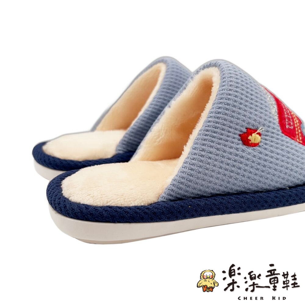 交通車兒童保暖拖鞋-圖片-3