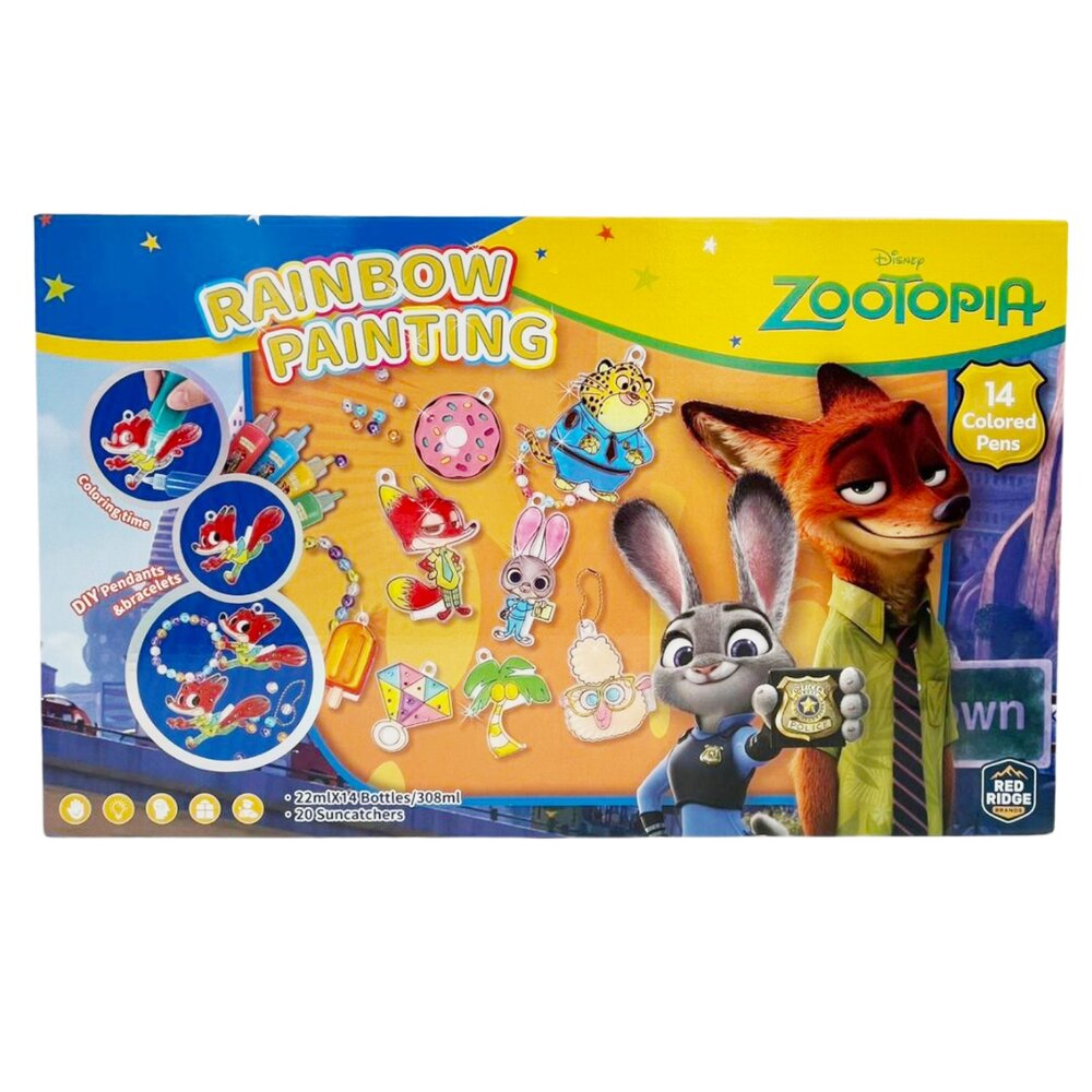 T037-迪士尼動物方城市免烤畫玩具