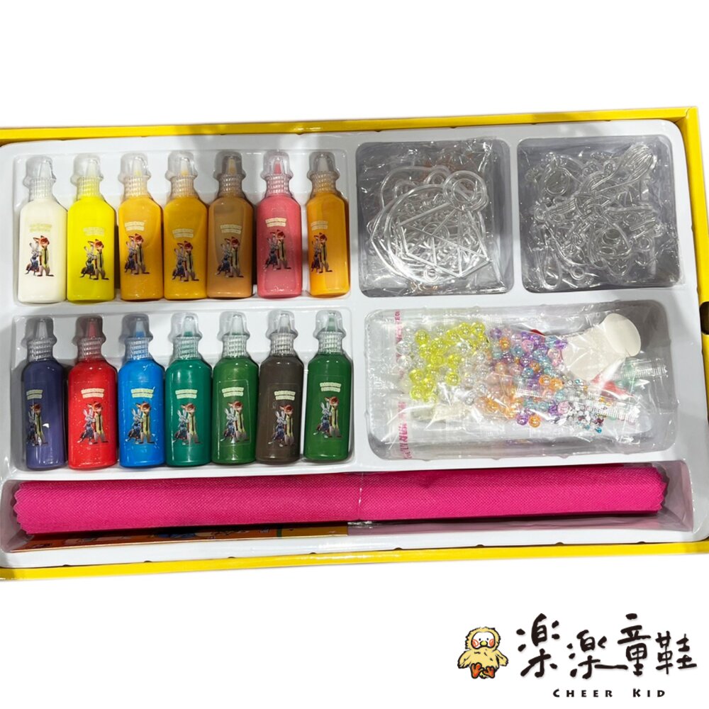 迪士尼動物方城市免烤畫玩具-圖片-3