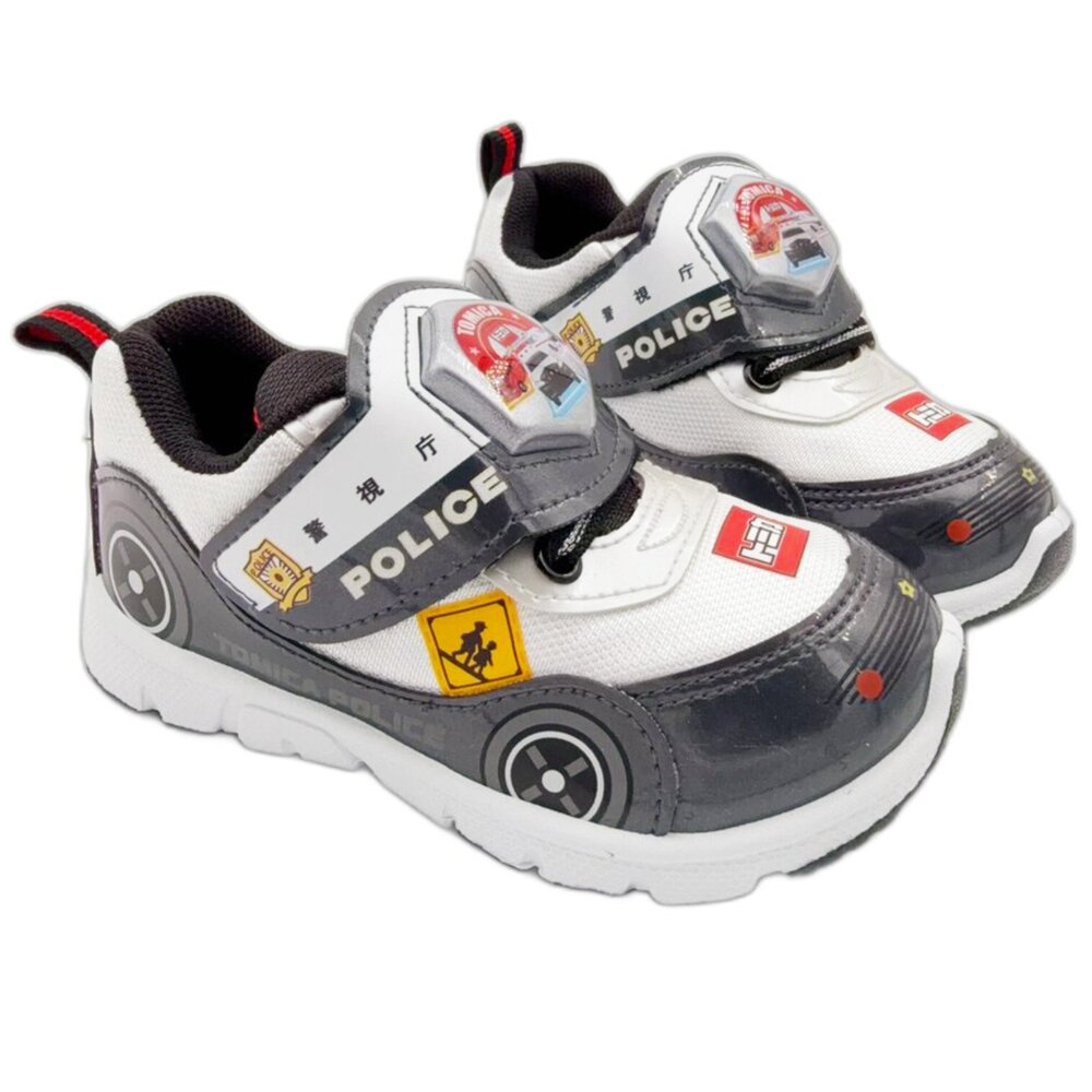 T038-台灣製TOMICA警車電燈鞋