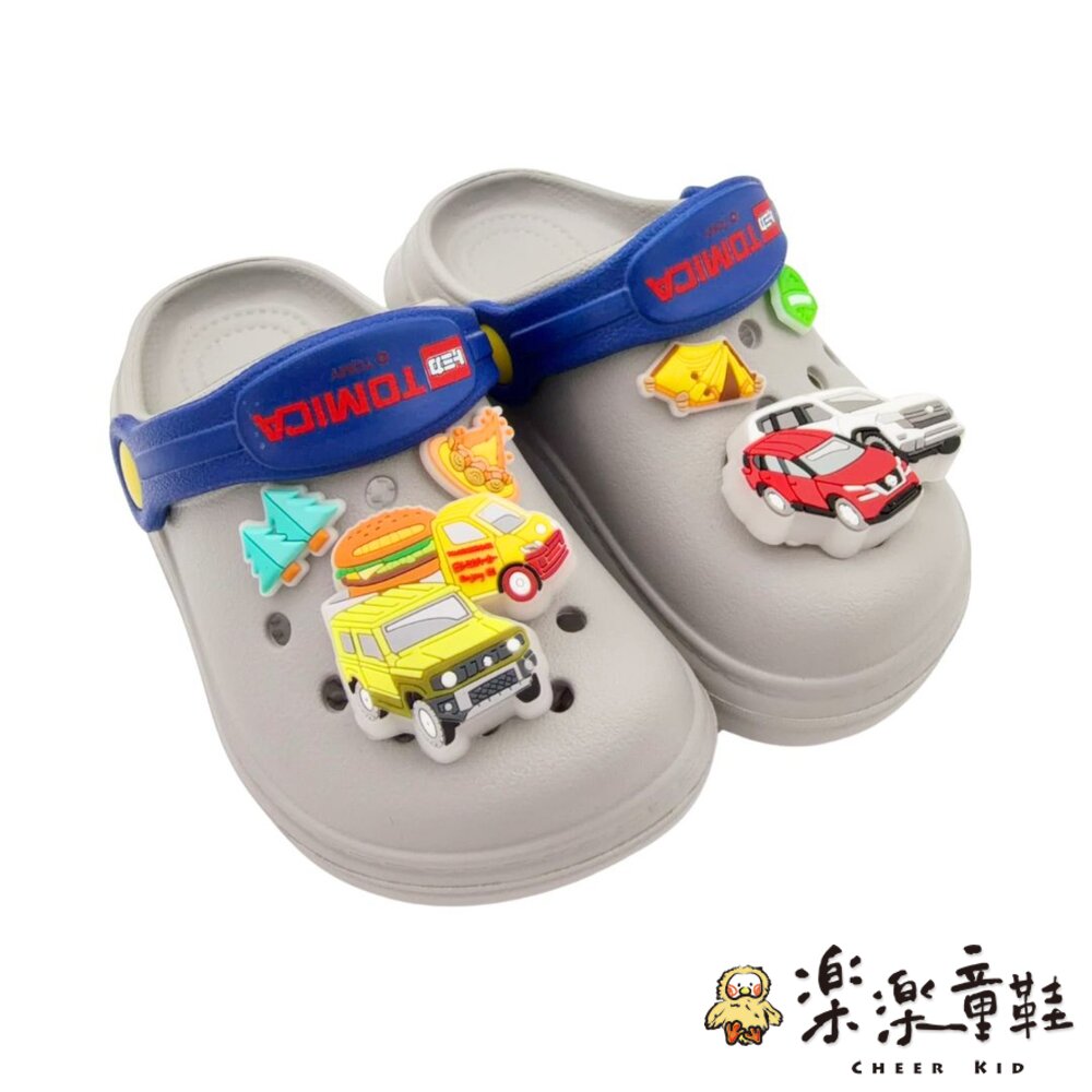 台灣製TOMICA車車電燈洞洞鞋-圖片-1