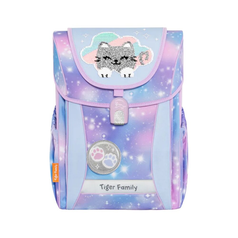 TF002-Tiger Family 學院風超輕量護脊書包Pro 2S 雲朵小貓