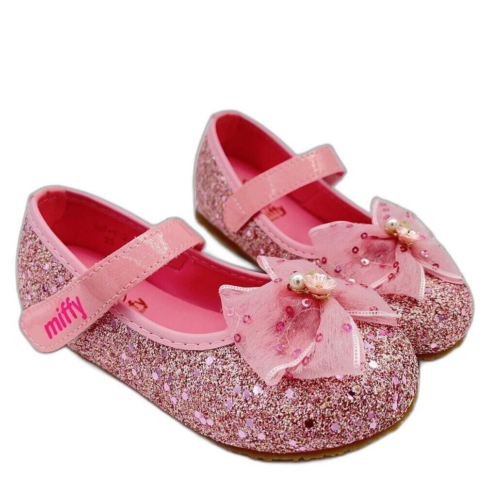 V003-2-台灣製米菲兔公主鞋-粉色