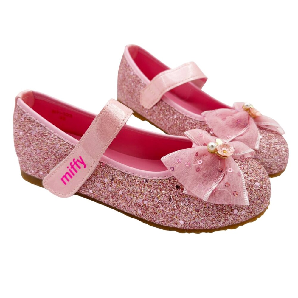 V003-2-台灣製米菲兔公主鞋-粉色