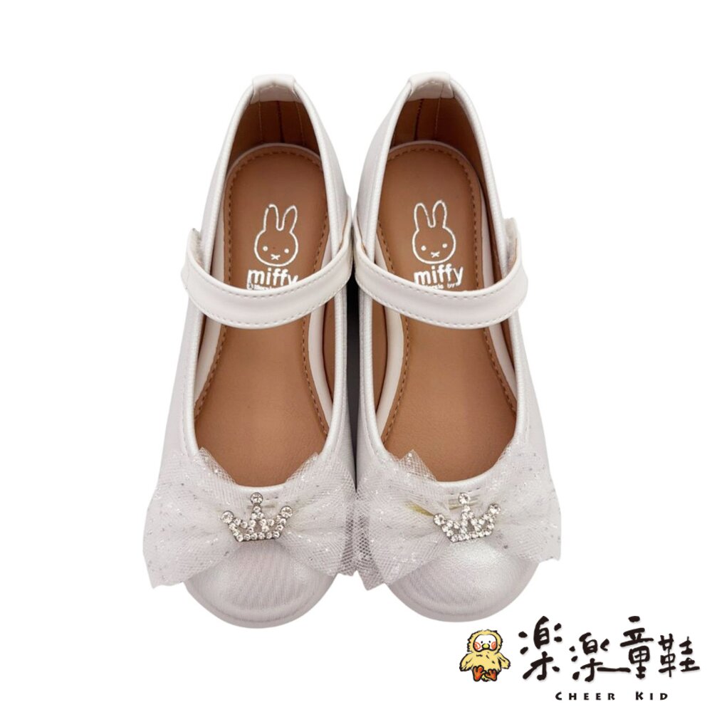 台灣製甜美皇冠公主鞋-白色 另有粉色可選-圖片-1